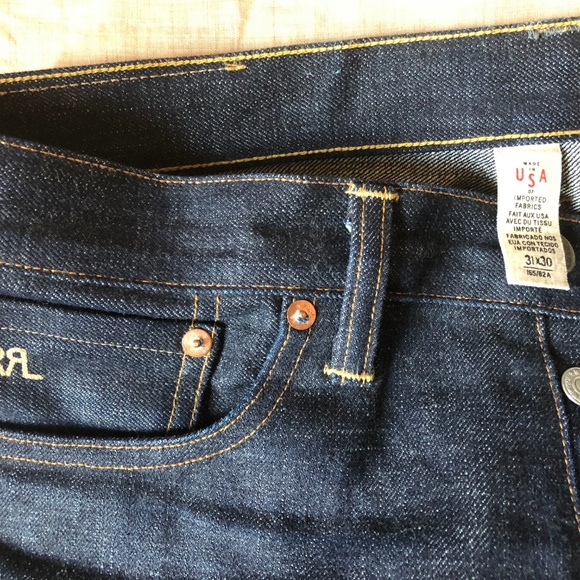 rrl east west denim
